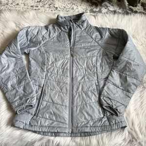 Columbia Gray 650TD Jacket with Quilted Insulation